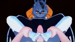 Hentai POV Feet VTuber Snuffy - porn video