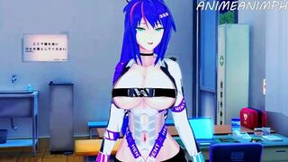 VTUBER PROJEKT MELODY HENTAI VSHOJO - porn video