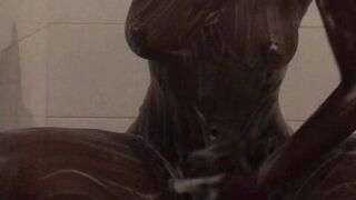 Taking a bath the African way - porn video