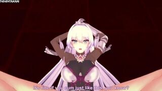 Hentai POV Feet Redo of Healer Kureha Clyret - porn video