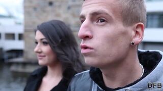 Slutty and chubby young wife gets smashes by big black cock in interracial - porn video